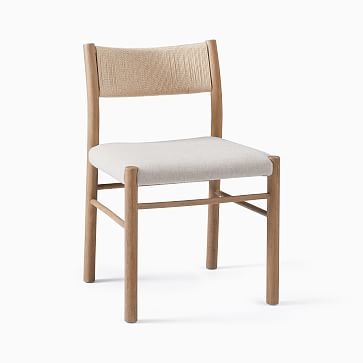 Pierre Woven Side Chair, Set of 2, Dune - Image 1