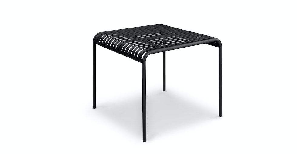 Sarek 35.5" Outdoor Dining Table - Black - Image 0