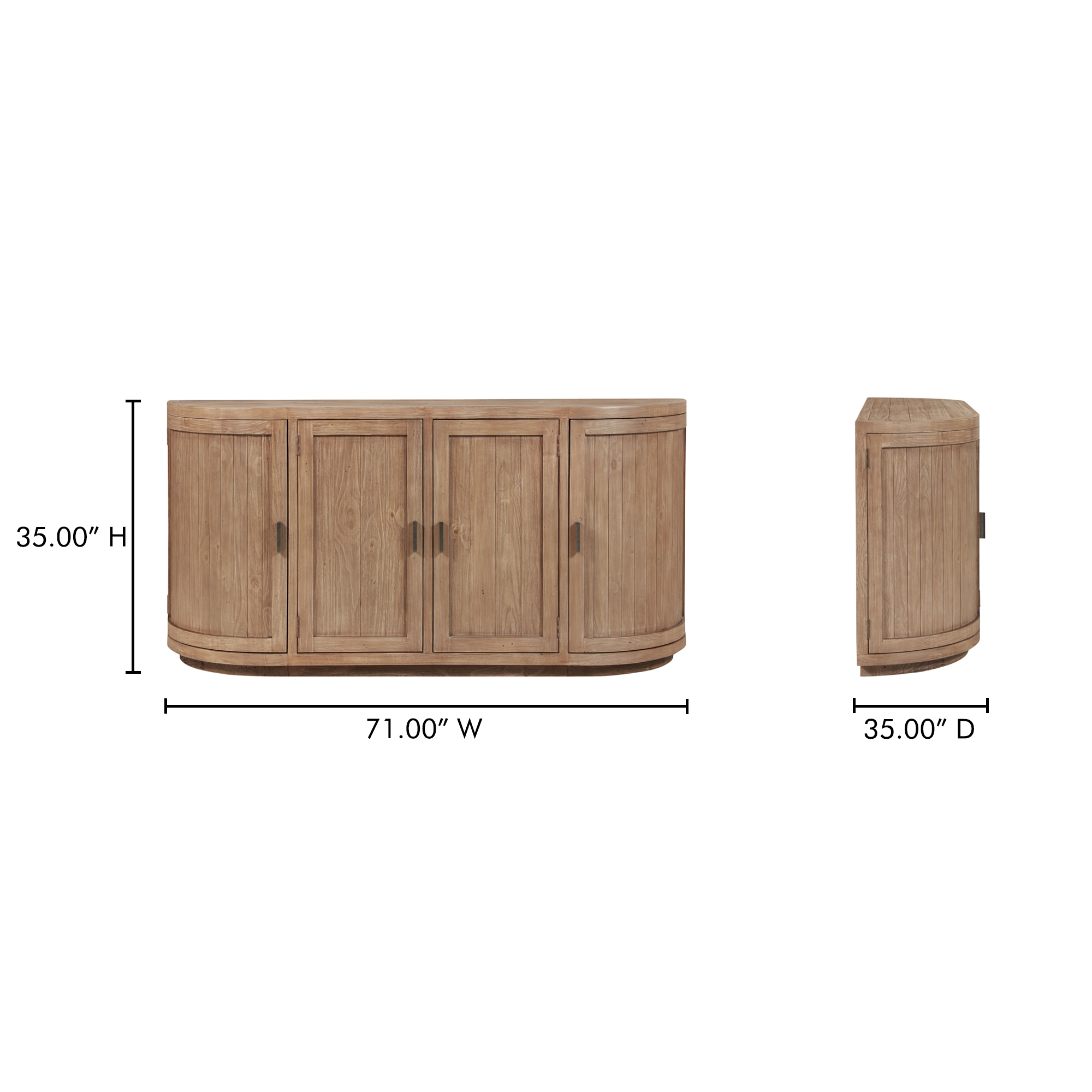 Nicola Sideboard Natural - Image 12