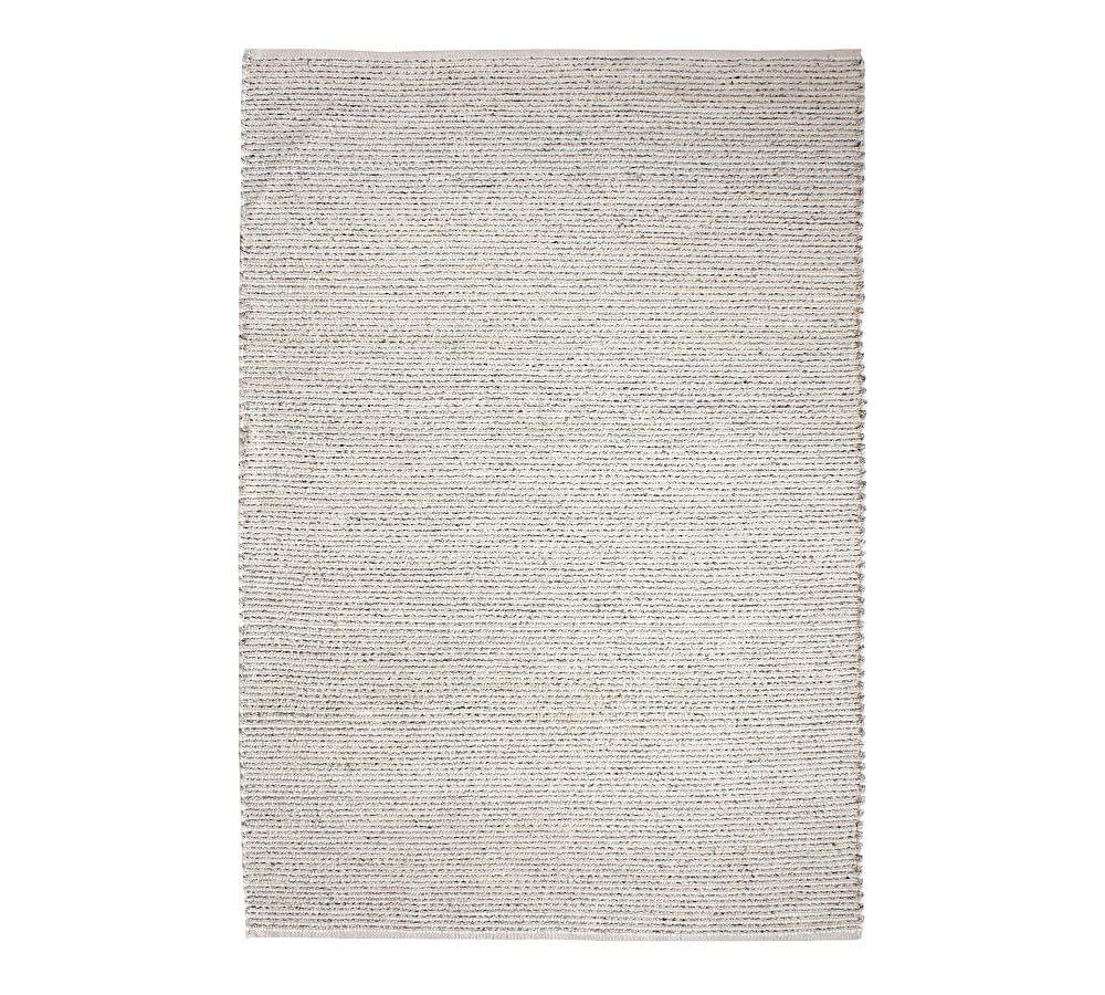 Sibal Handwoven Easy Care Rug, 8' x 10', Dark Ivory - Image 0