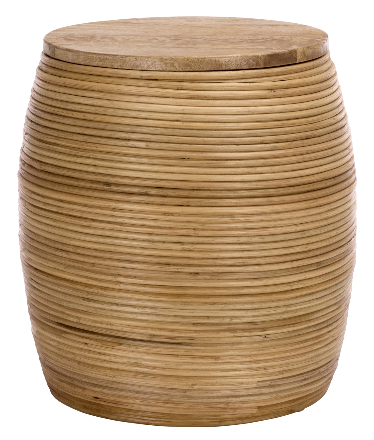 Katiely Wood Top Stool - Light Natural - Image 0