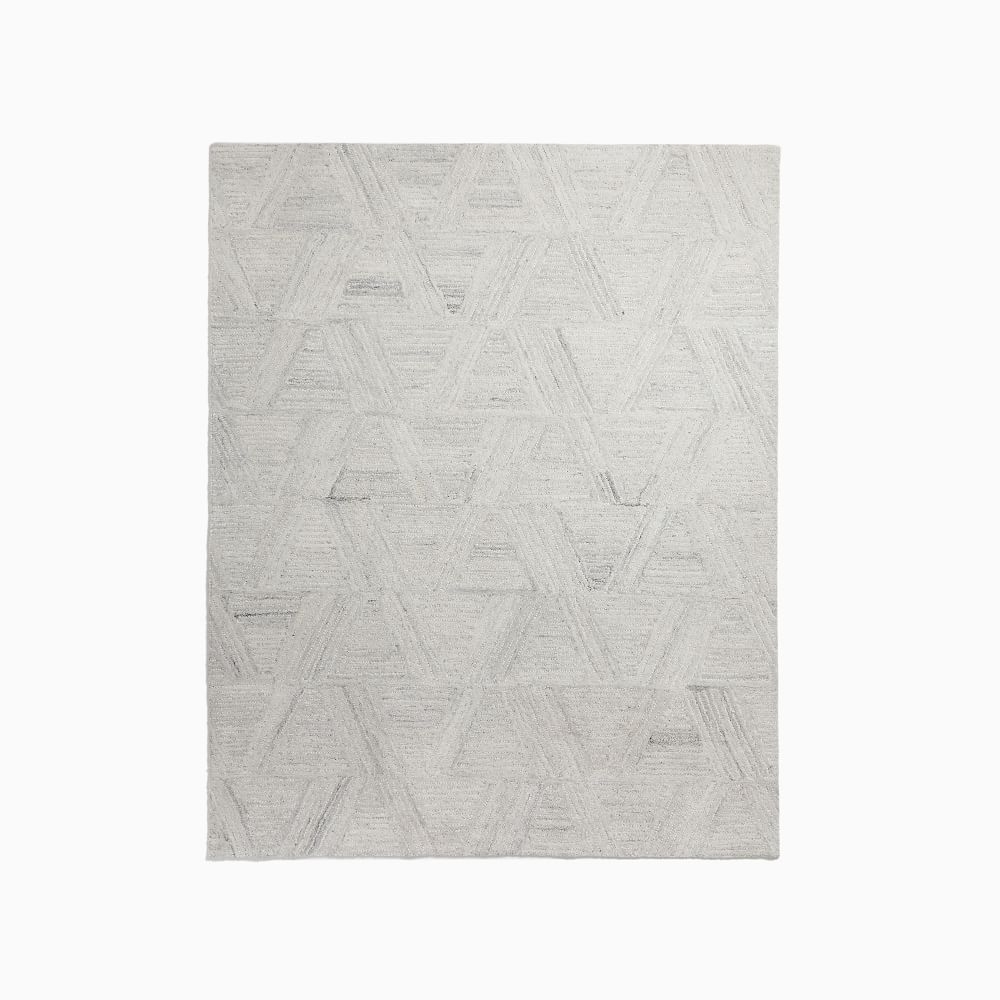 Glacial Rug, 6x9, Frost Gray - Image 0