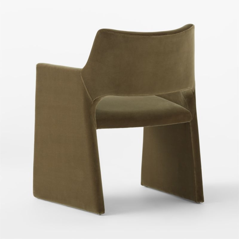 Foley Olive Green Dining Armchair Set of 4 - Image 4