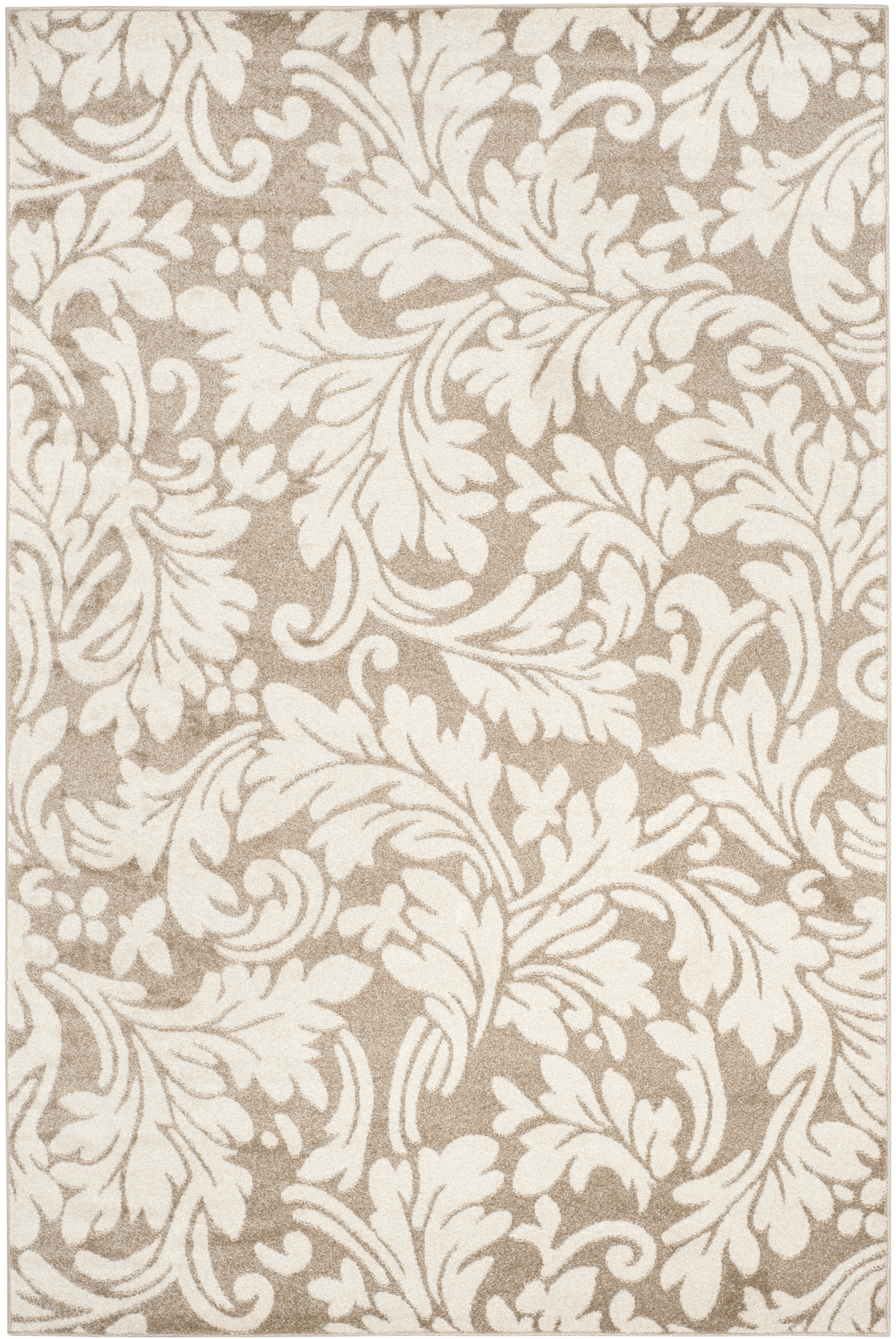 Arlo Home Indoor/Outdoor Woven Area Rug, AMT425S, Wheat/Beige,  6' X 9' - Image 0