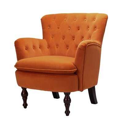 Didonato Velvet Tufted Upholstered Armchair - Image 0