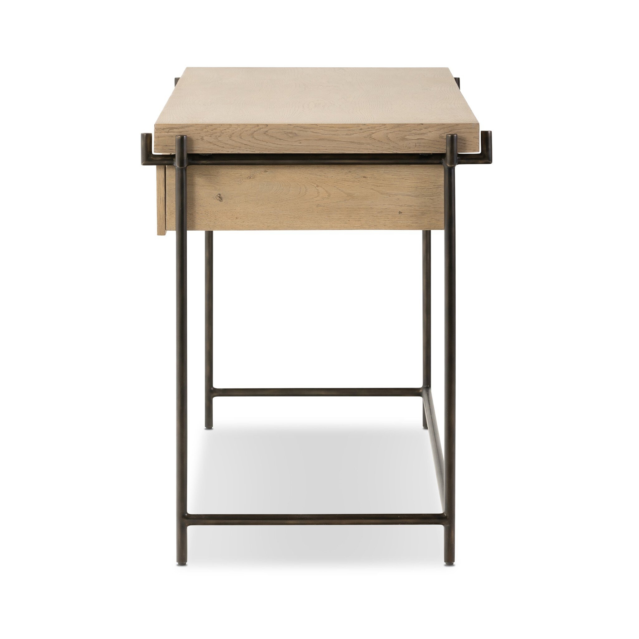 Manuel Desk - Bleached Oak Veneer - Image 2