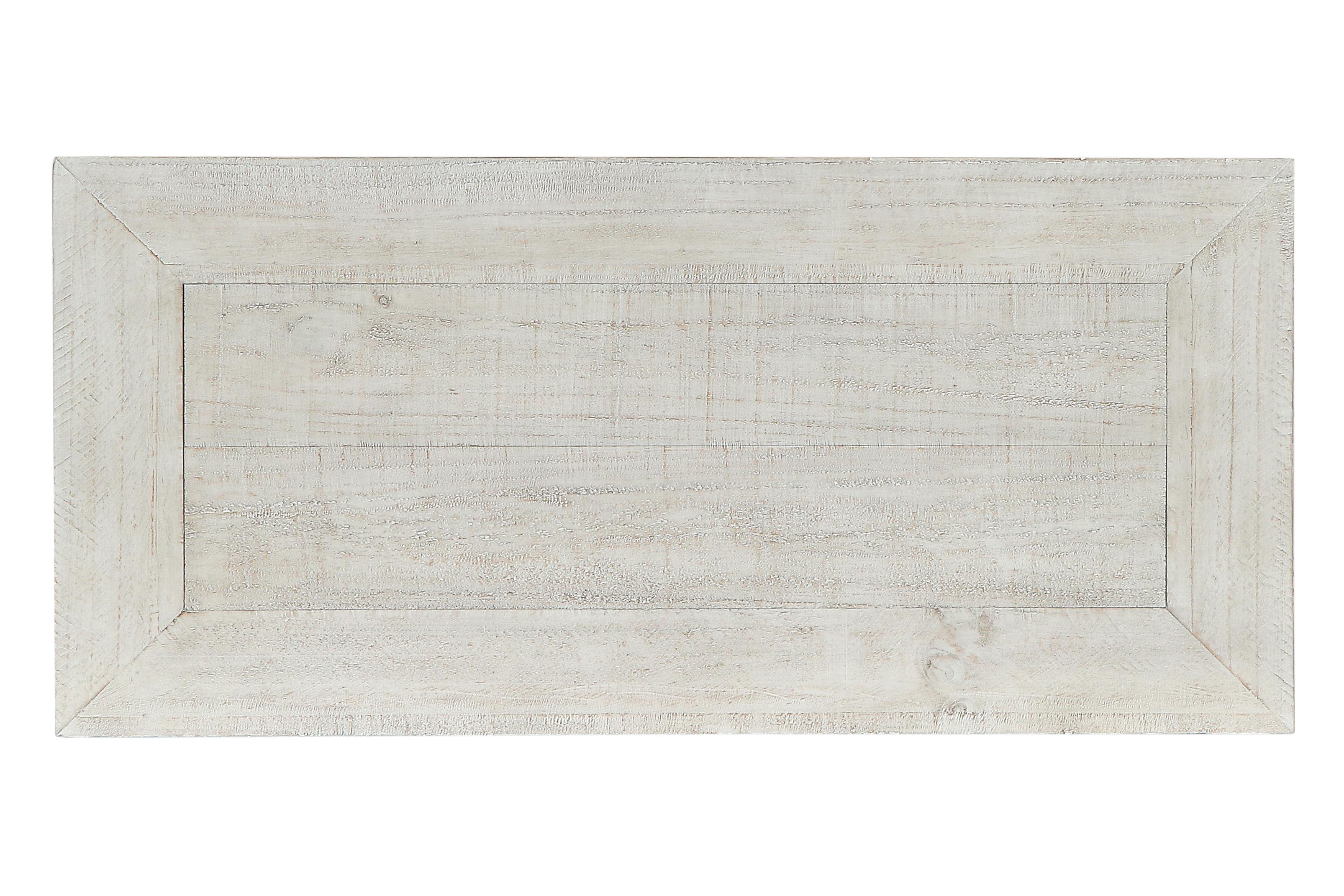Larson 82" Tall Cabinet White Wash - Image 6