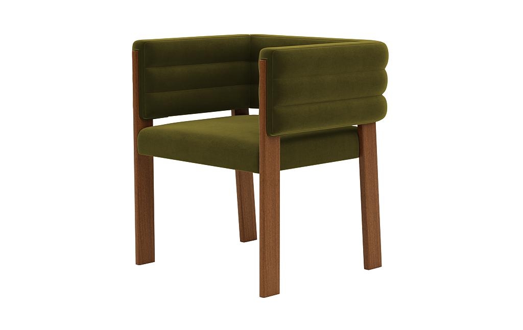Nora Upholstered Wood Framed Chair - Image 2