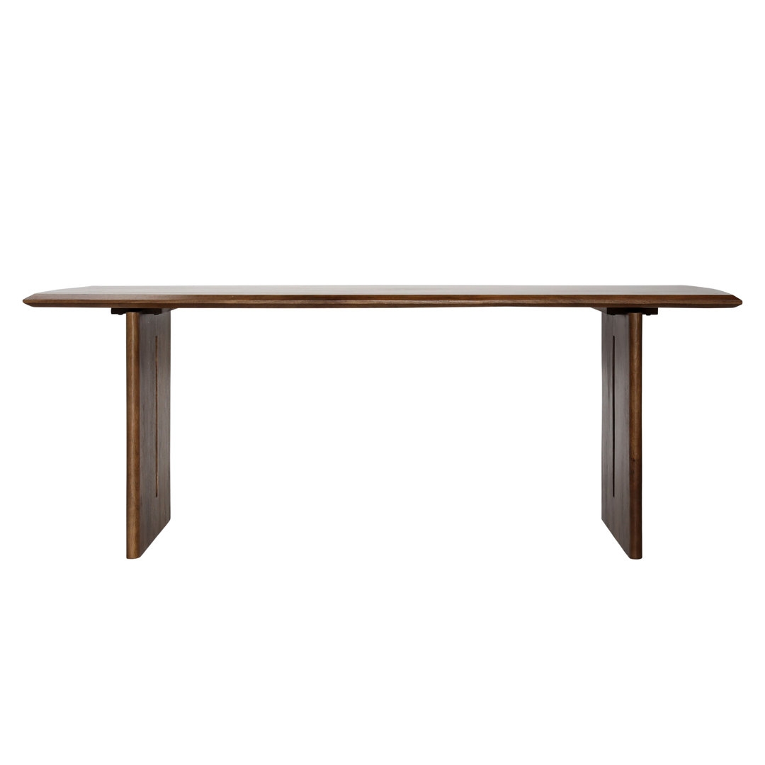 Dovetail Furniture Rory 83"" Wide Mango Dining Table, Brown - Image 0