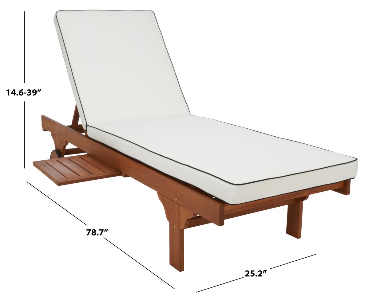 Newport Lounge Chair - Natural/Beige - Safavieh - Image 8