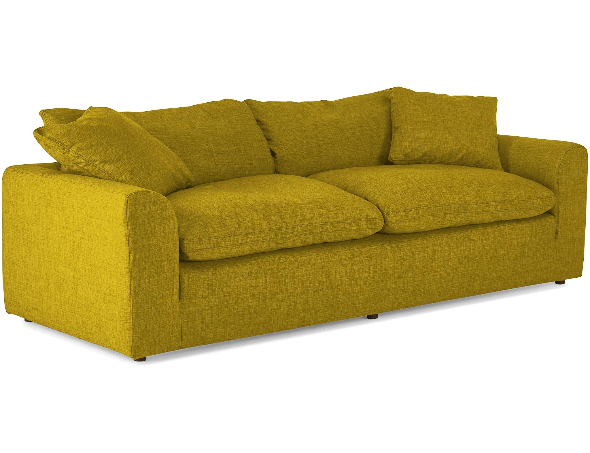 Yellow Bryant Mid Century Modern Sofa - Bloke Goldenrod - Image 1