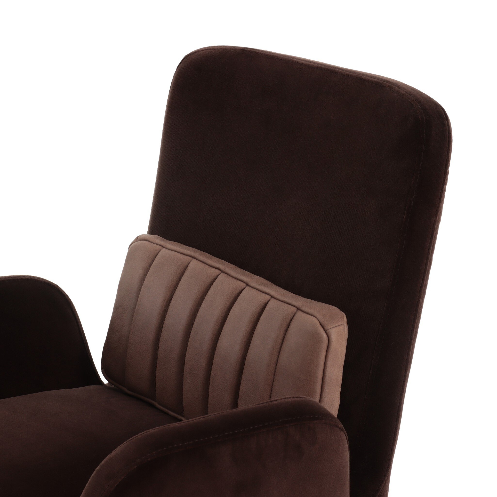 Leda Desk Chair - Surrey Cocoa - Image 5
