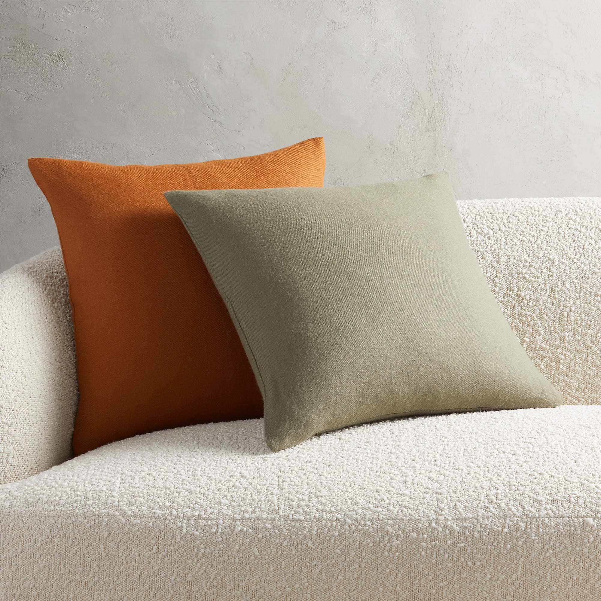 Alpaca Copper Pillow with Down-Alternative Insert, 20" x 20" - Image 2