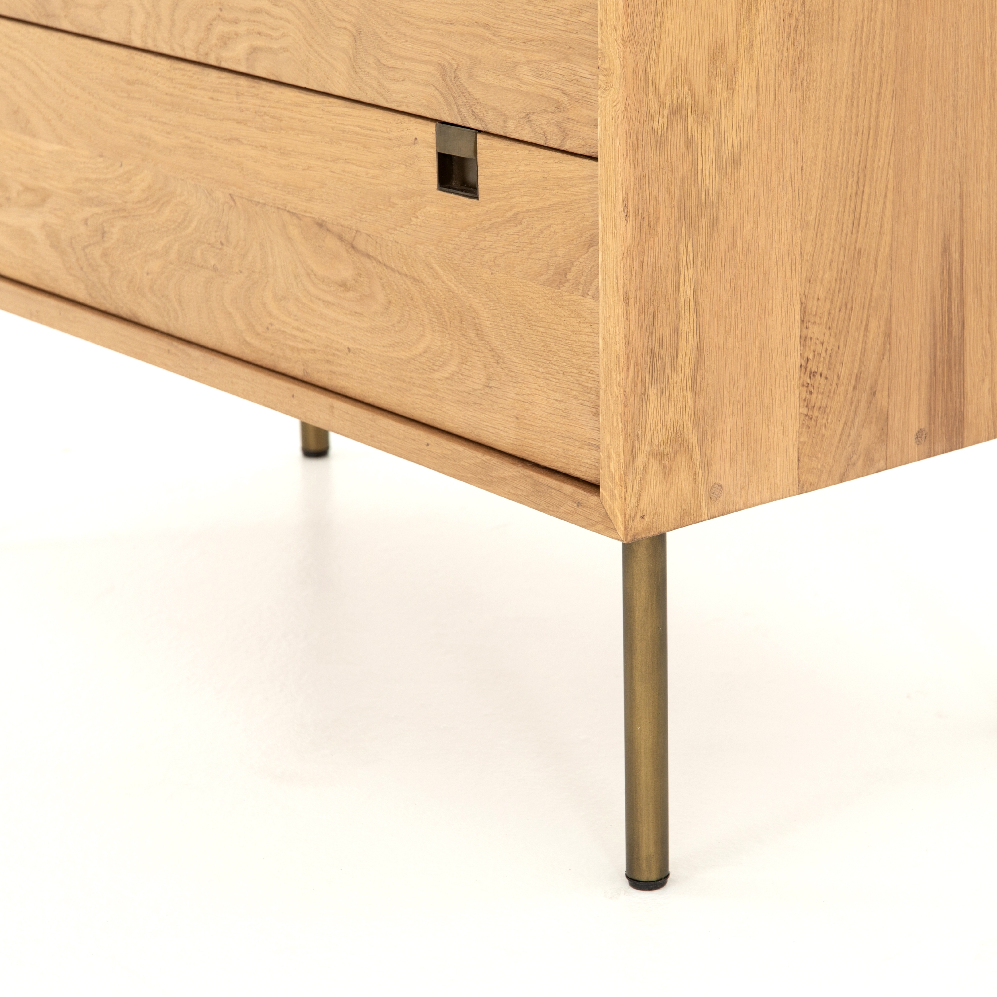 Carlisle 5 Drawer Dresser-Natural Oak - Image 6