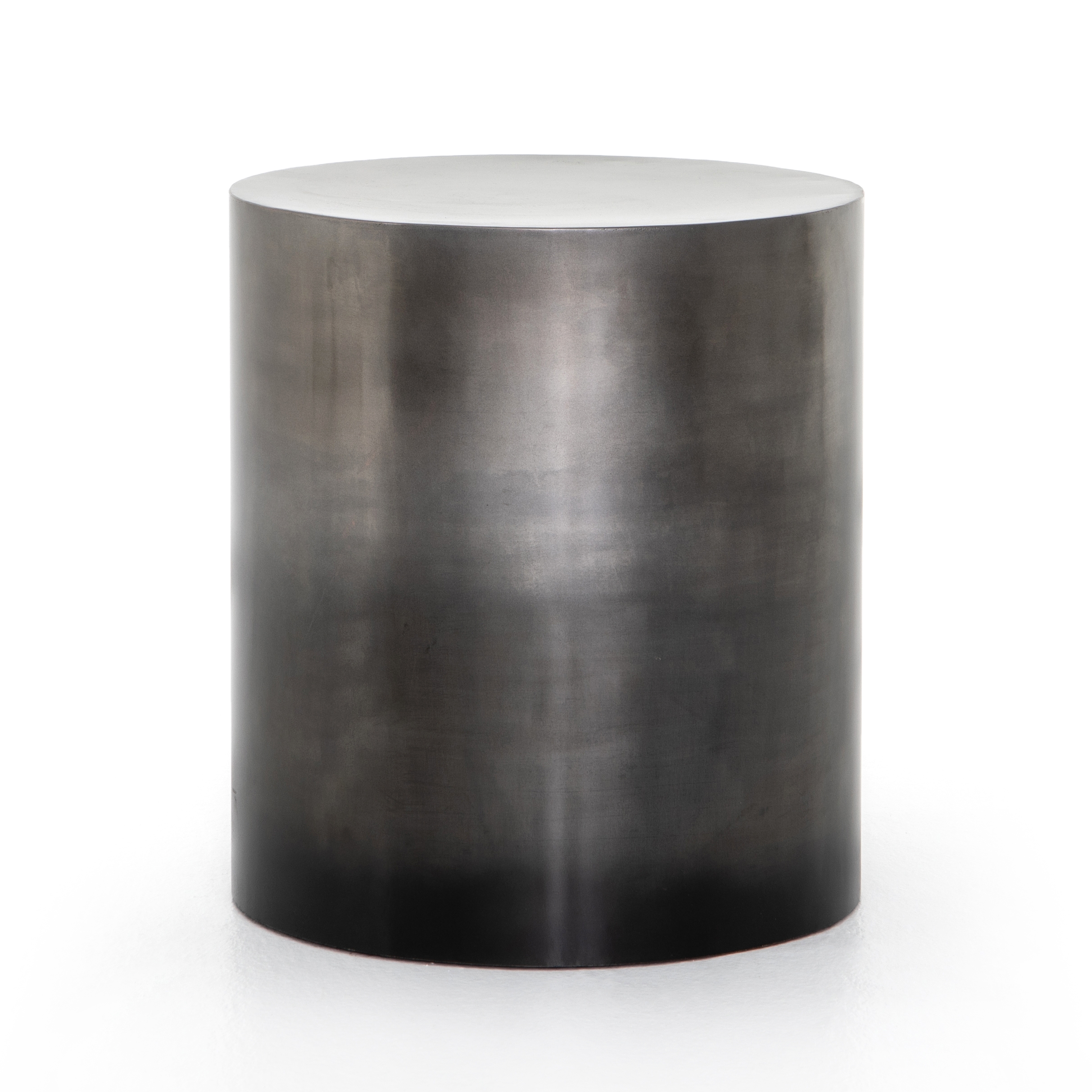 Cameron End Table - Ombre Antique Pewter - Image 0