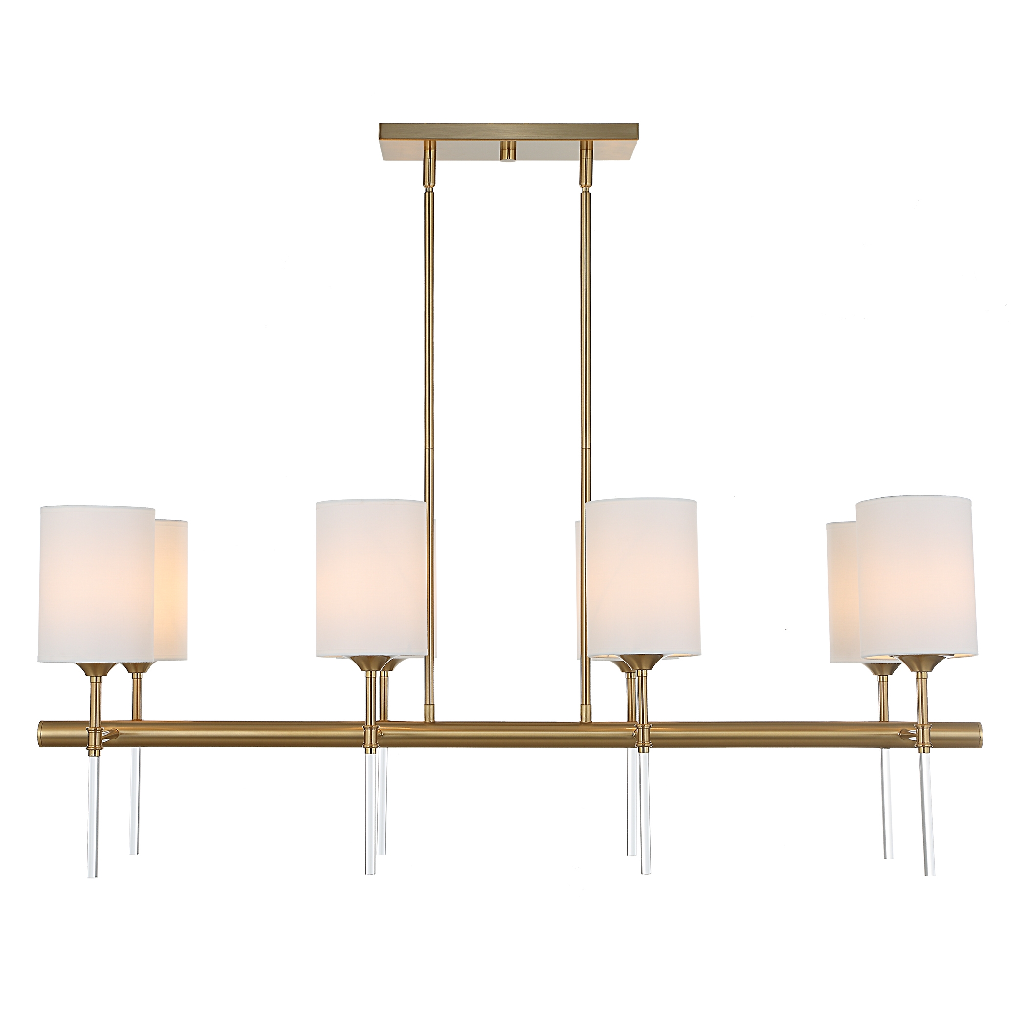 Awyr 8 Light Linear Chandelier - Image 0