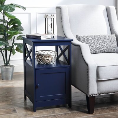 Wrenshall 4 Legs End Table with Storage - Image 0