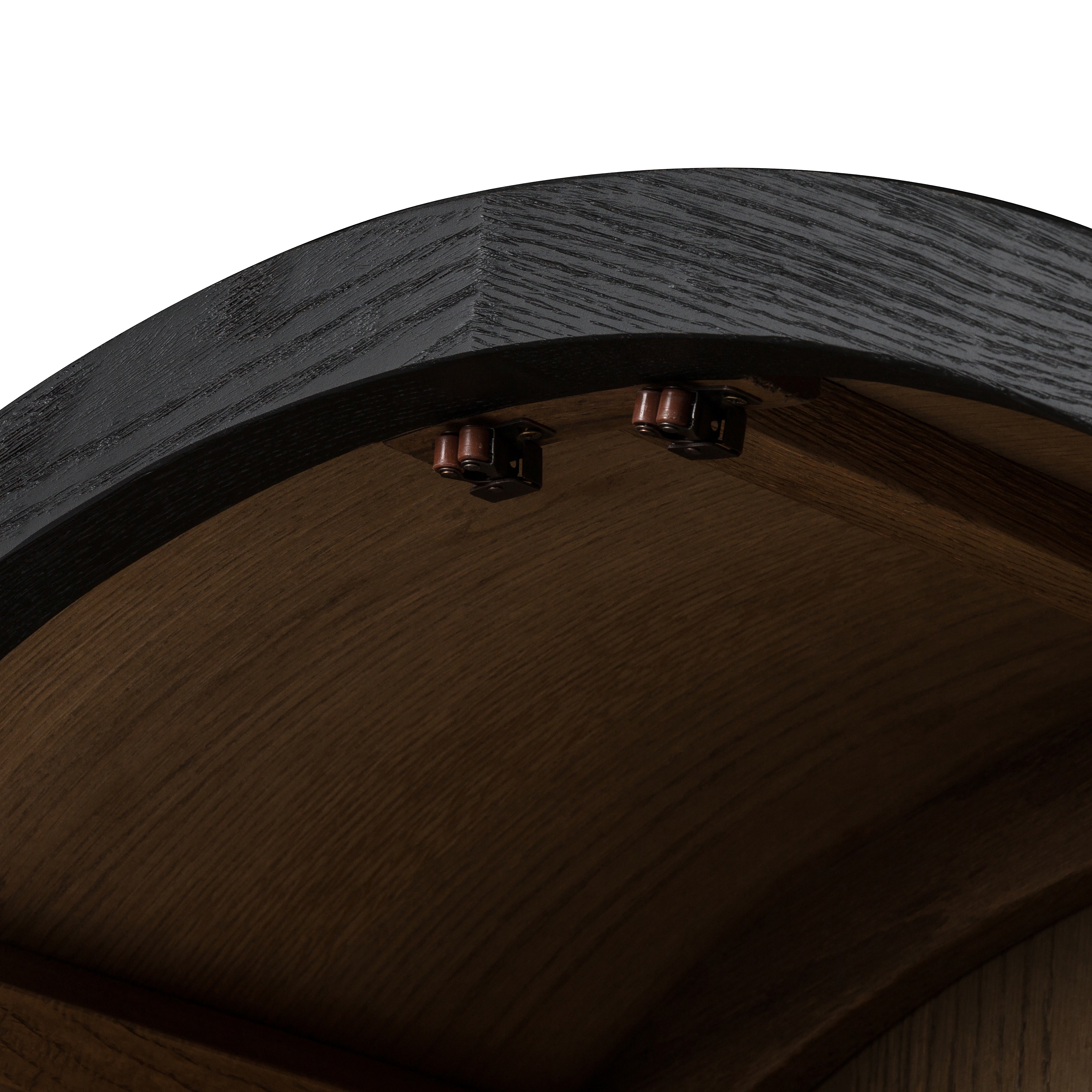 Tolle Panel Door Cabinet-Drifted Mat Blk - Image 4