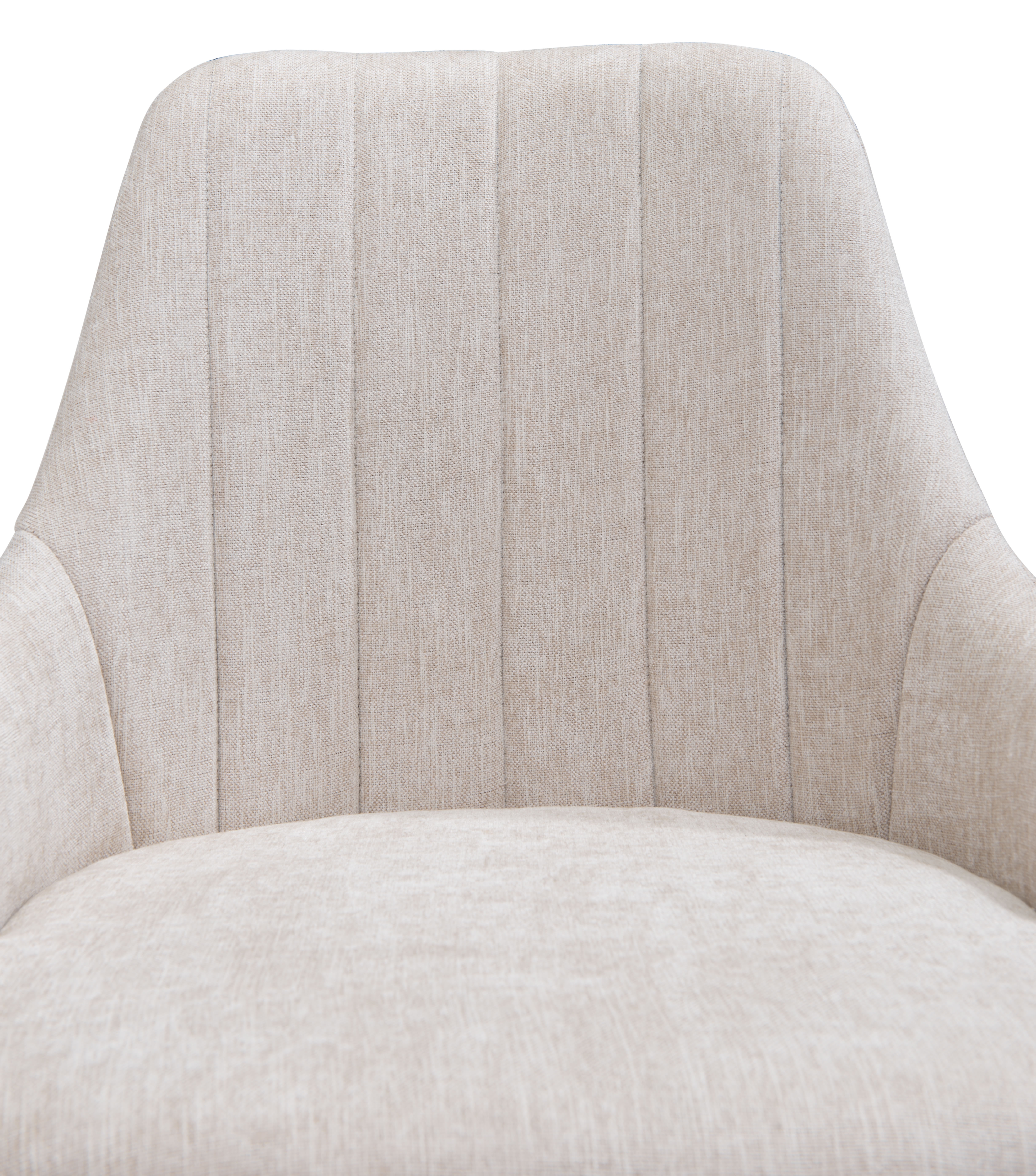Gables Office Chair, White Poly Linen - Image 8