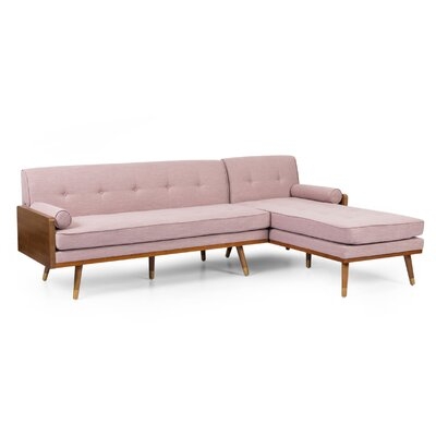 Bridgeport 100" Wide Right Hand Facing Modular Sofa & Chaise - Image 0