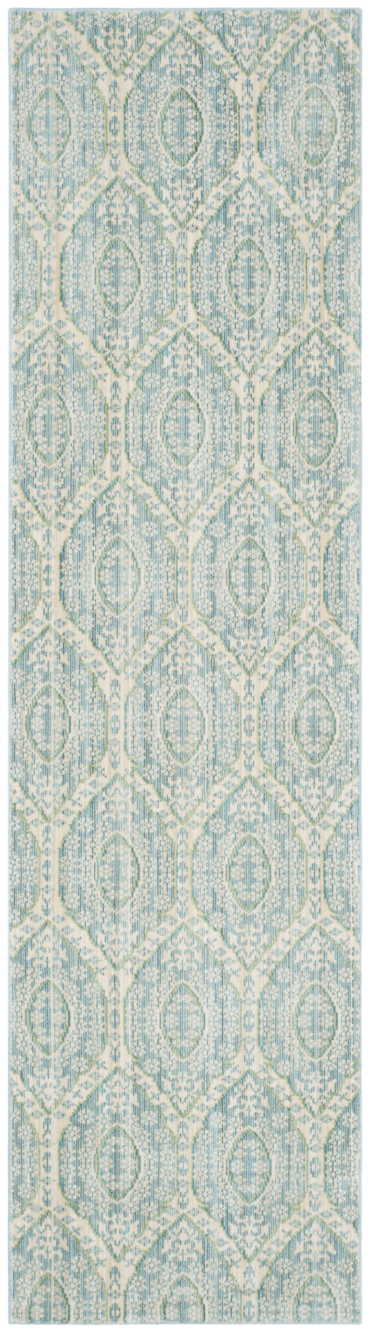Arlo Home Woven Area Rug, VAL206J, Alpine/Cream,  2' 3" X 8' - Image 0