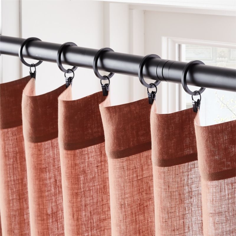 LINEN SIENNA CURTAIN PANEL - Image 1