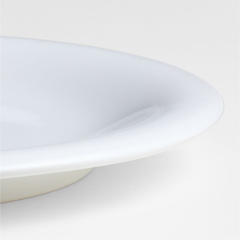Caesna White Stoneware Dinner Plates, Set of 8 - Image 4