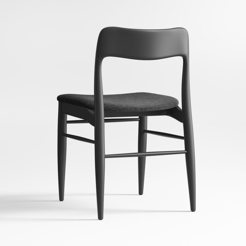 Tate Black Wood Dining Chair - Image 3