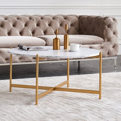 Howse Cross Legs Coffee Table - Image 0