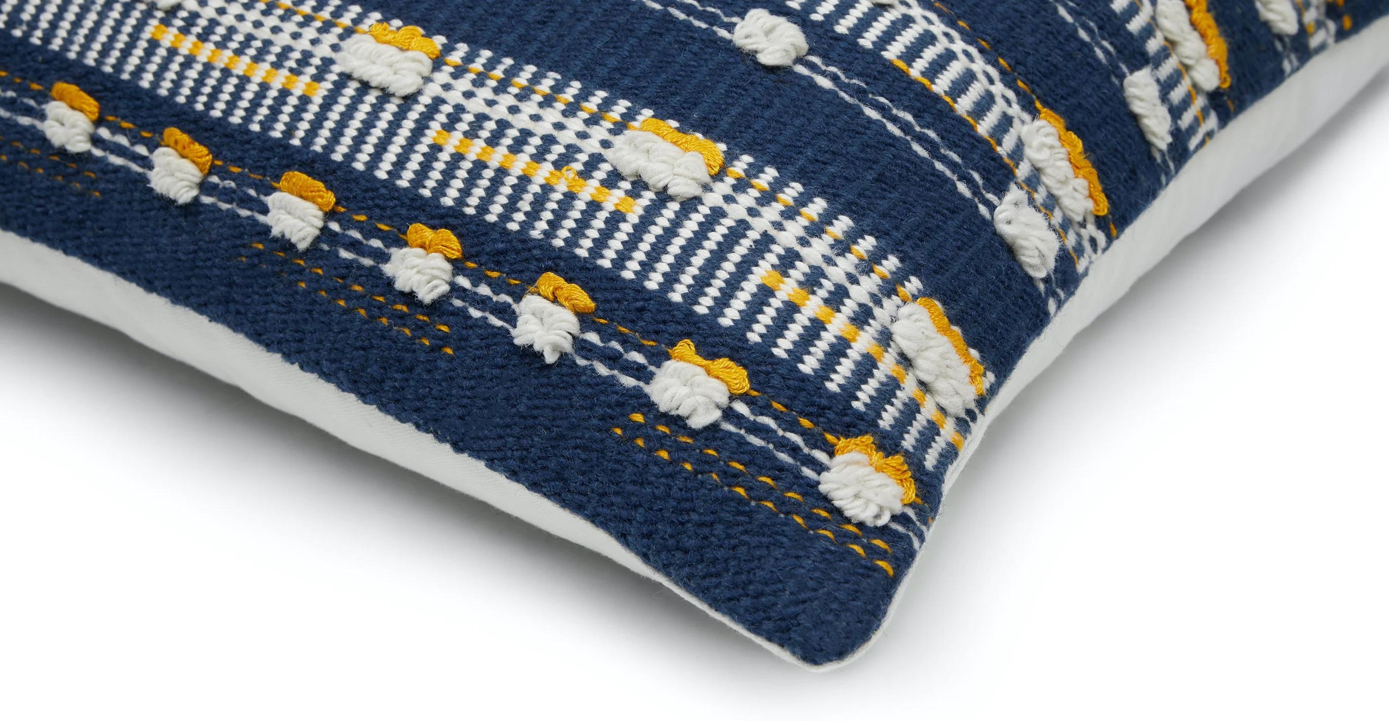 Jema Oxford Navy Pillow - Image 4