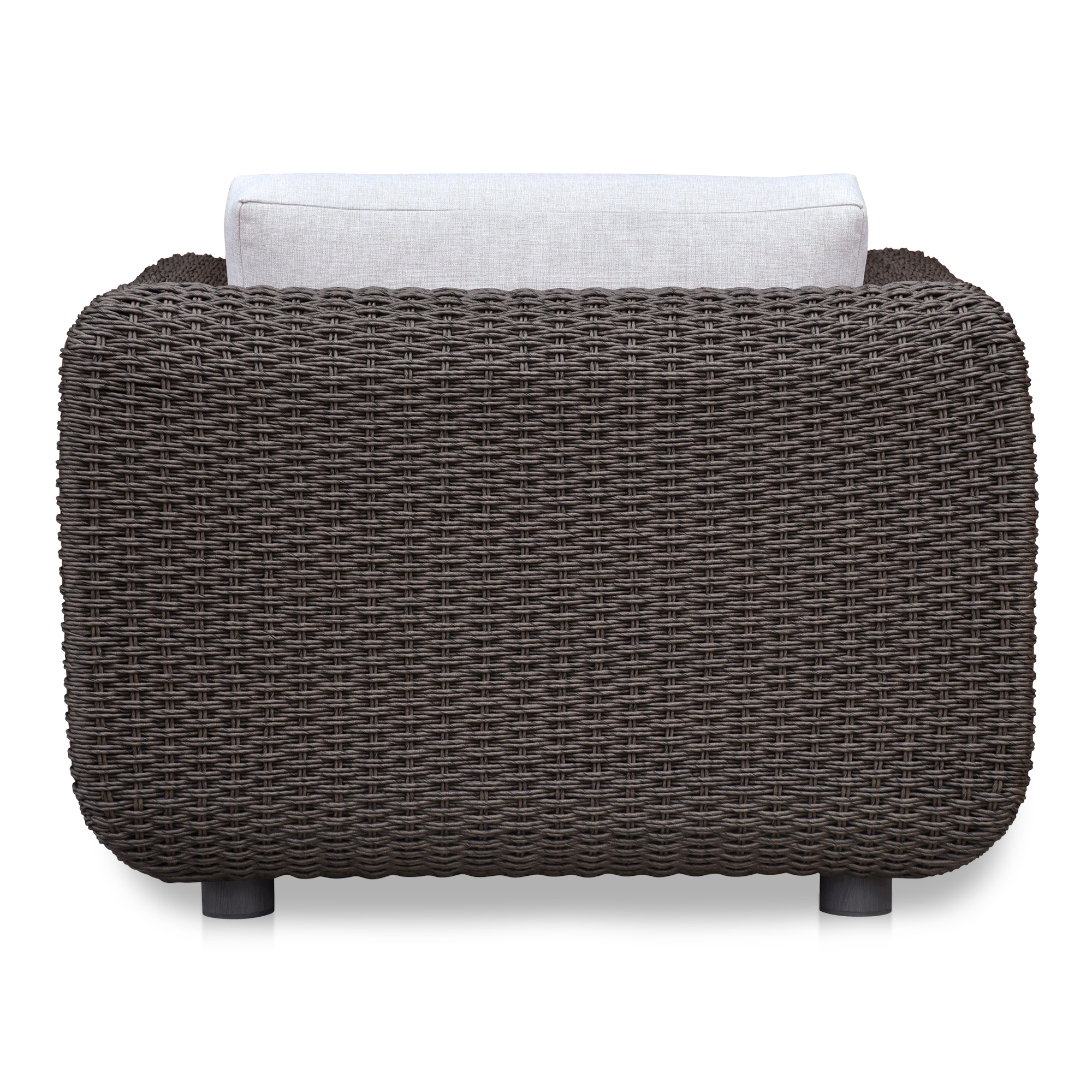 Soma Outdoor Accent Chair Dark Brown - Image 3