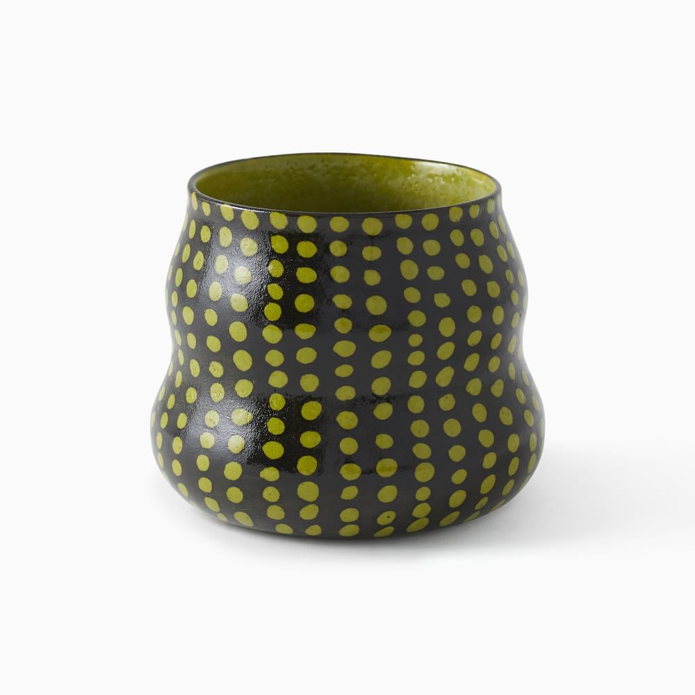 Ceramic Meltdown Mug Black Porcelain - Image 0