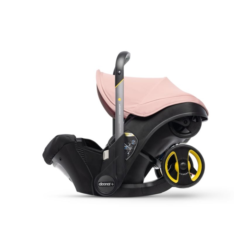 Doona ™ Blush Pink Compact Infant Car Seat & Stroller with Base - Image 4