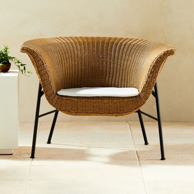 Outdoor Basket Chair - Image 1