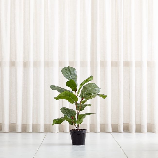 Faux 3.5' Fiddle Leaf Fig Tree - Image 0