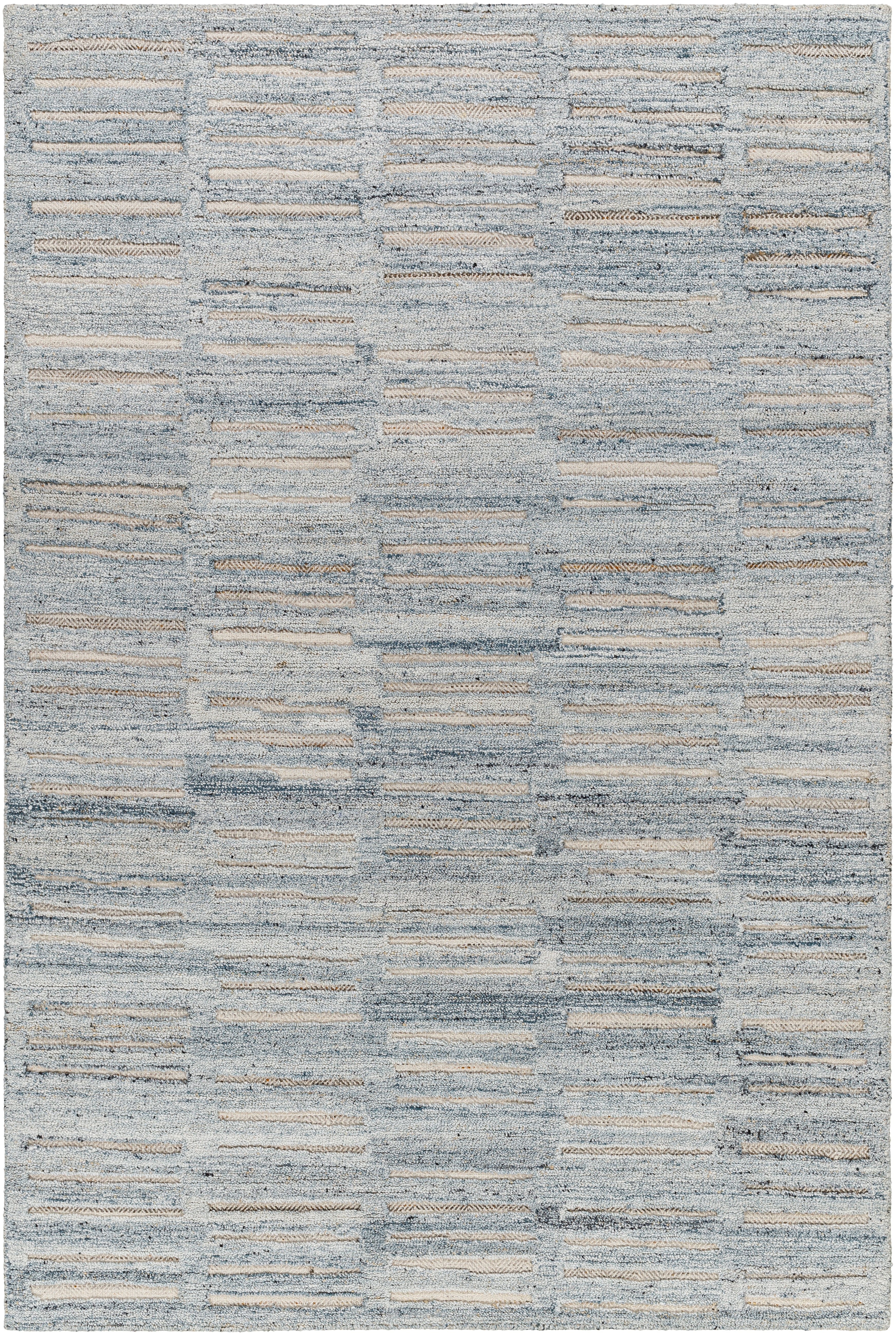 Calgary Gray Indoor 5' x 7'6" Handmade Rug - Image 0