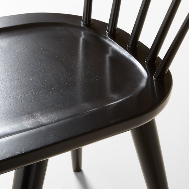 Essential Black Wood Dining Chair by Paul McCobb - Image 6