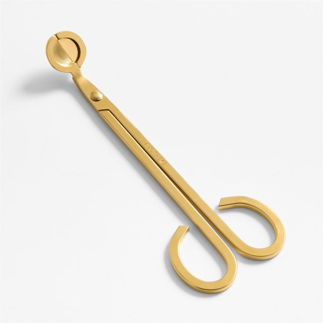 Apotheke Brass Finish Wick Trimmer - Image 0