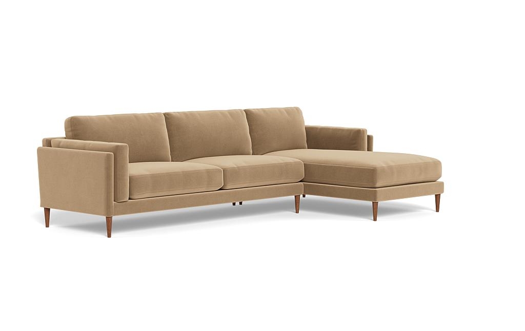 Gaby 3-Seat Right Chaise Sectional - Image 1