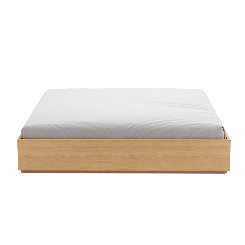 Leif King Platform Bed - White Oak - Image 2