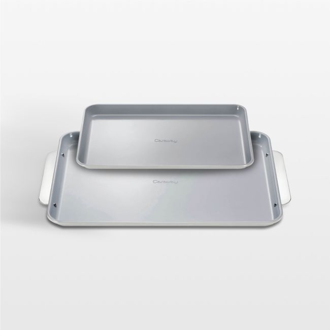 Caraway ® Grey Ceramic Non-Stick 2-Piece Baking Sheet Duo - Image 0