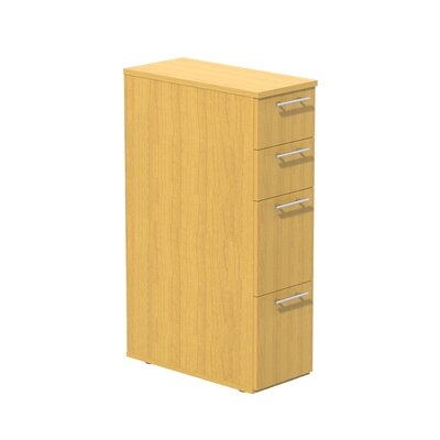 Aberdeen Skinny 4 Drawer Pedestal File Cabinet - Image 0