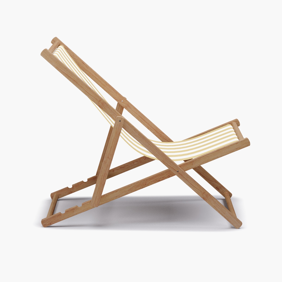 Cabana Chair, Citrine Cabana Stripe - Image 2