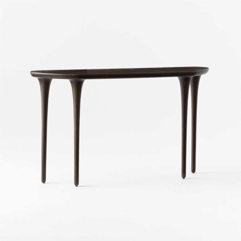 Macello 52" Brown Oak Console Table - Image 2