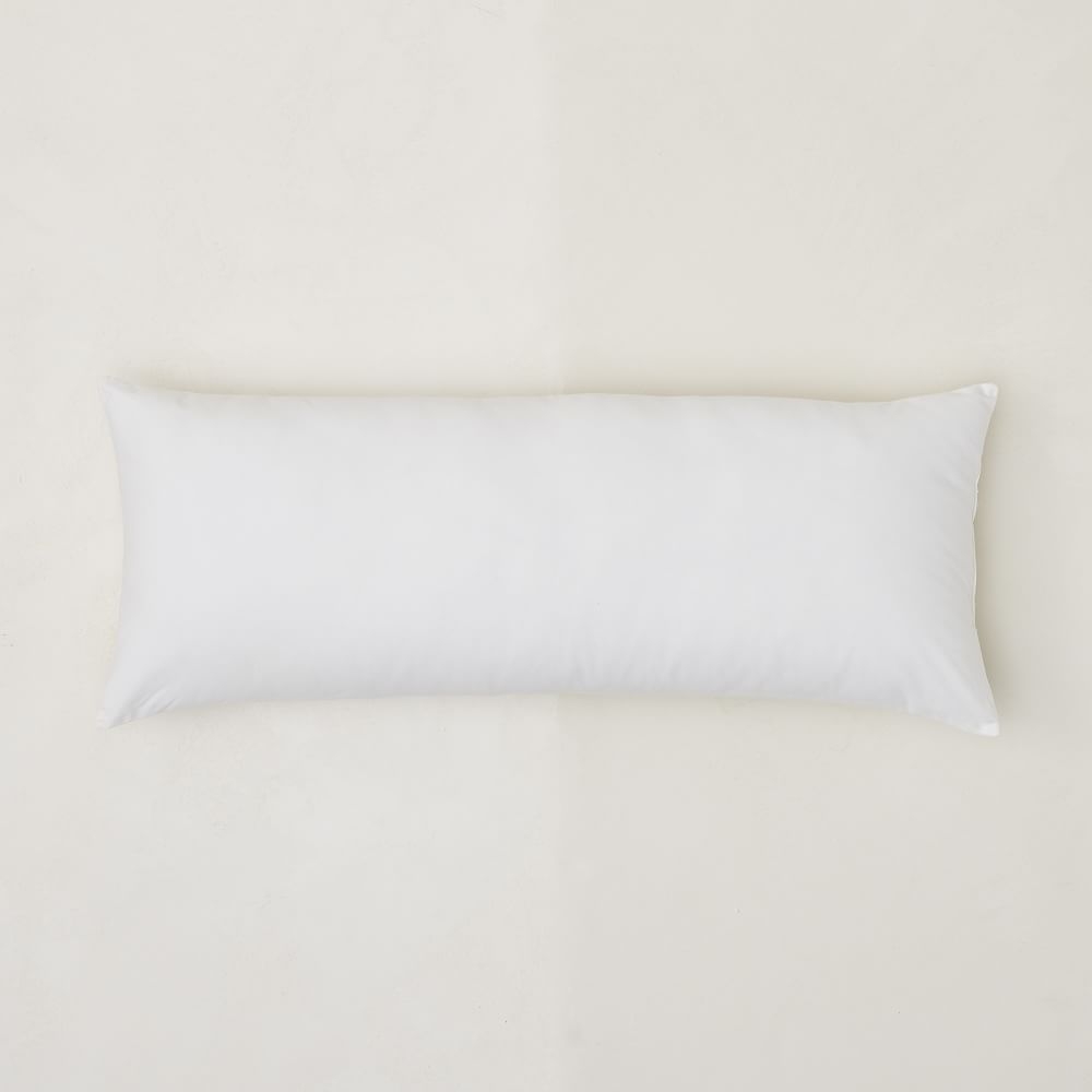 Feather Down Insert, White, 14"x36" - Image 0