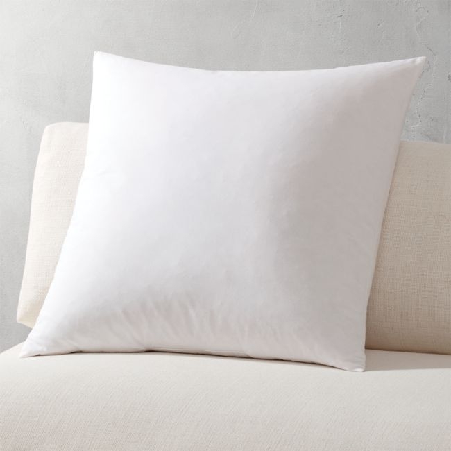 Feather-Down Throw Pillow Insert 23"x23" - Image 0