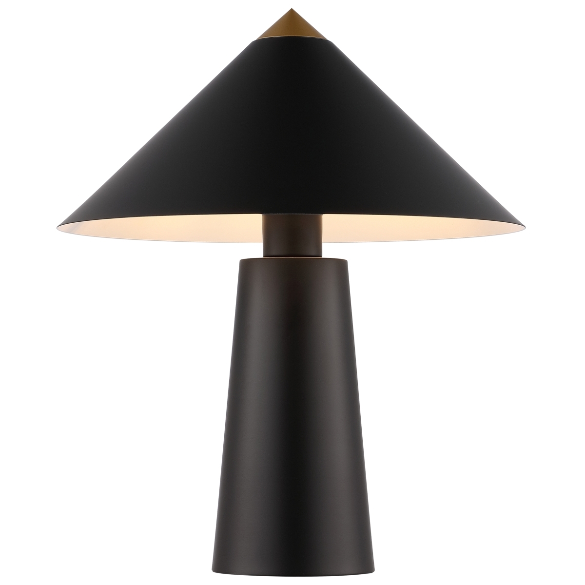 Syuna 17 Inch Table Lamp - Black/Gold - Image 2