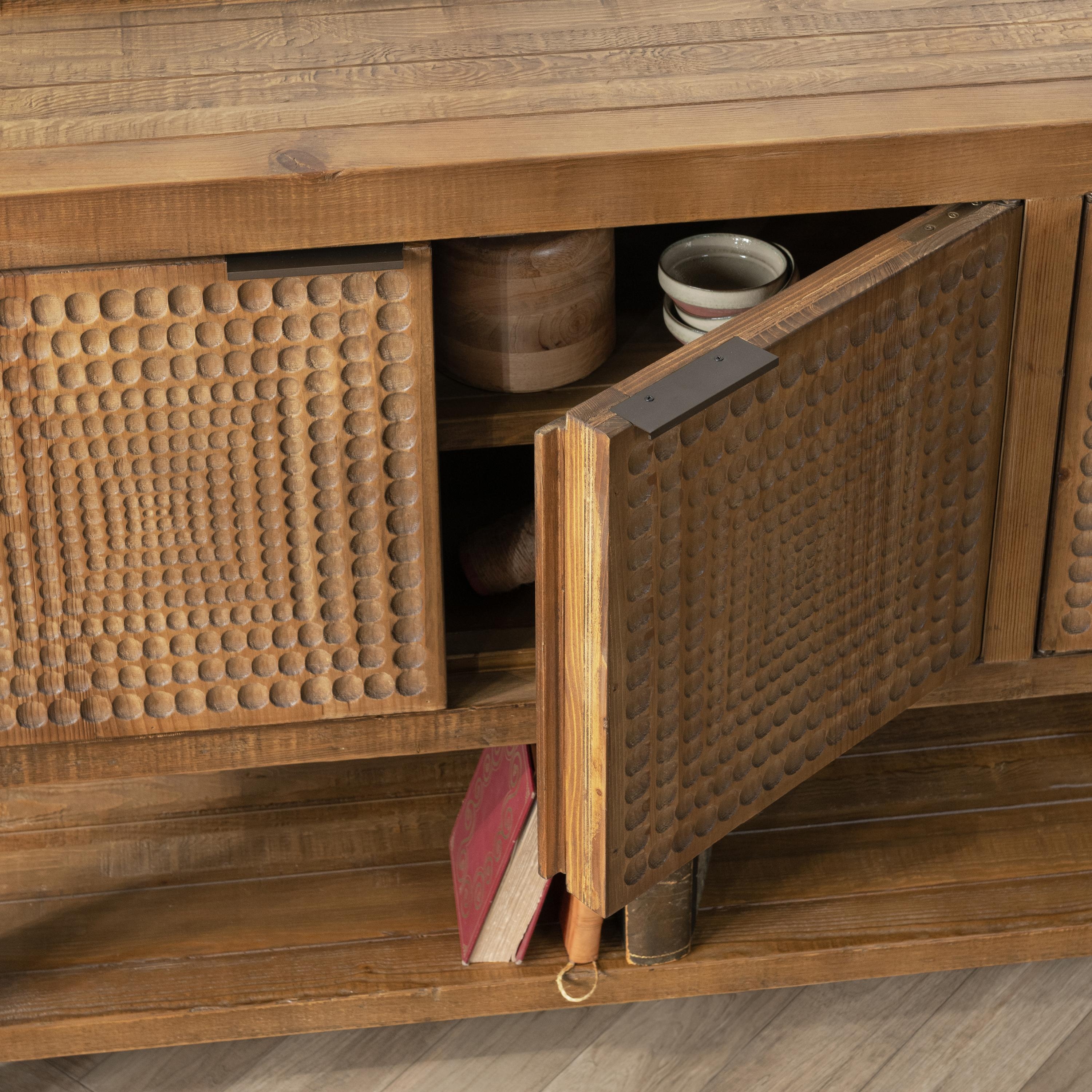 Osiris 4Dr Cabinet Mission Brown - Image 10