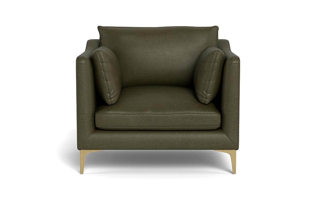 Caitlin Leather Accent Chair by The EverygirlÃ?Â® - Image 0