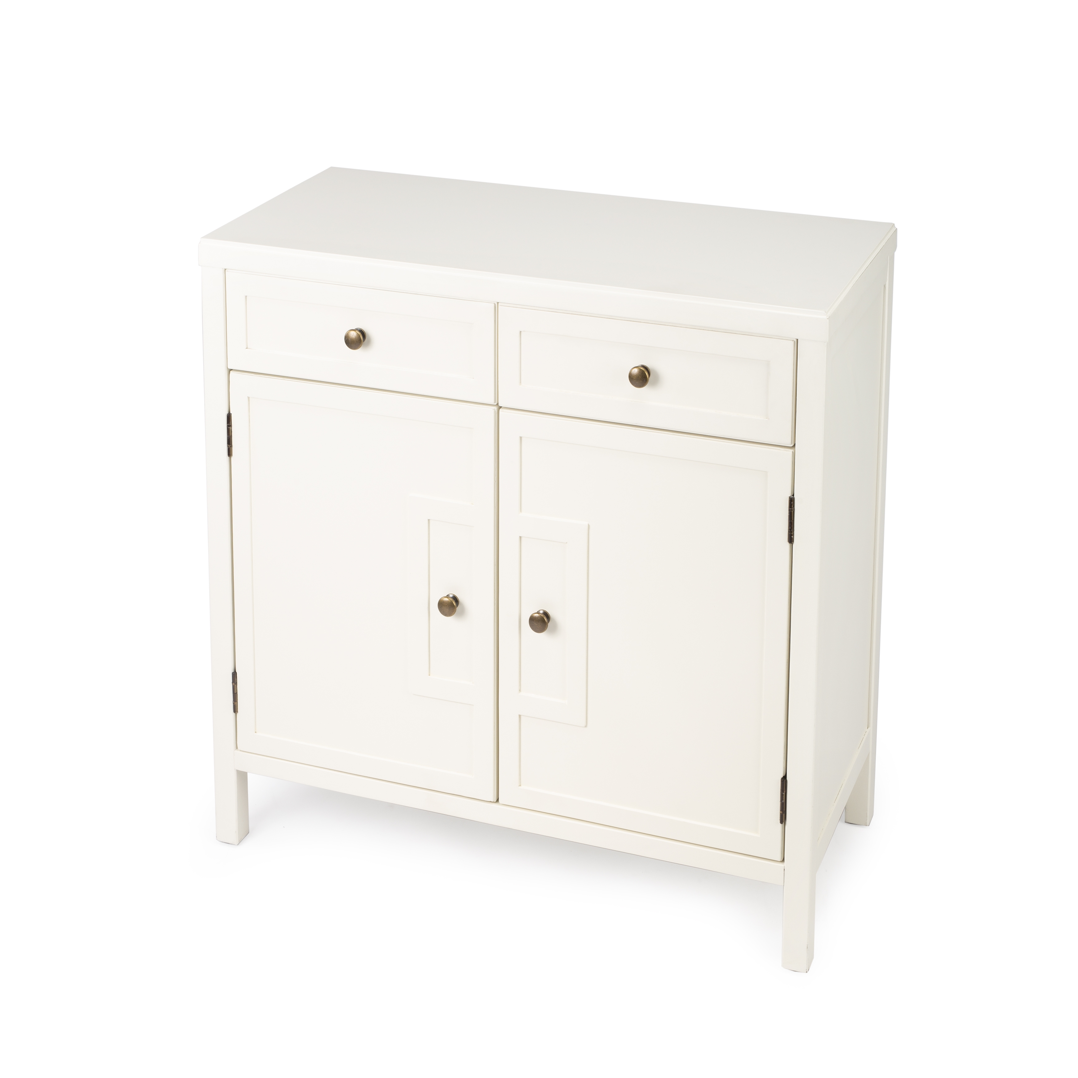 Imperial White Accent Cabinet - Image 0